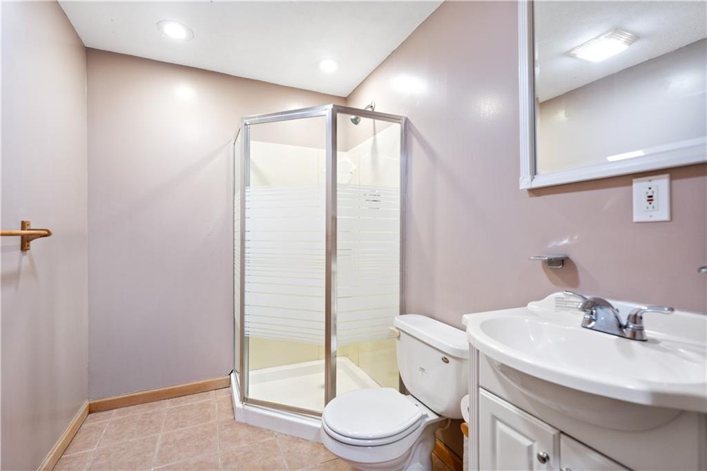 122 Walnut Circle Elizabeth, PA 15037 - Photo 26 of 50 a bathroom with a sink toilet and shower