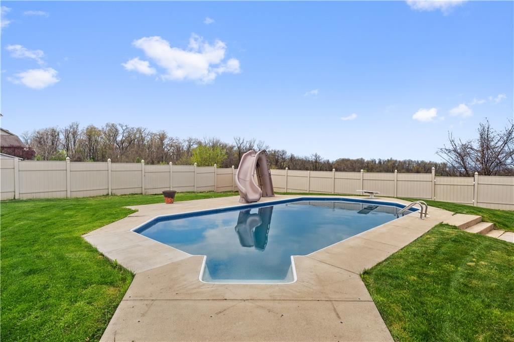 122 Walnut Circle Elizabeth, PA 15037 - Photo 3 of 50 a view of a swimming pool and a yard