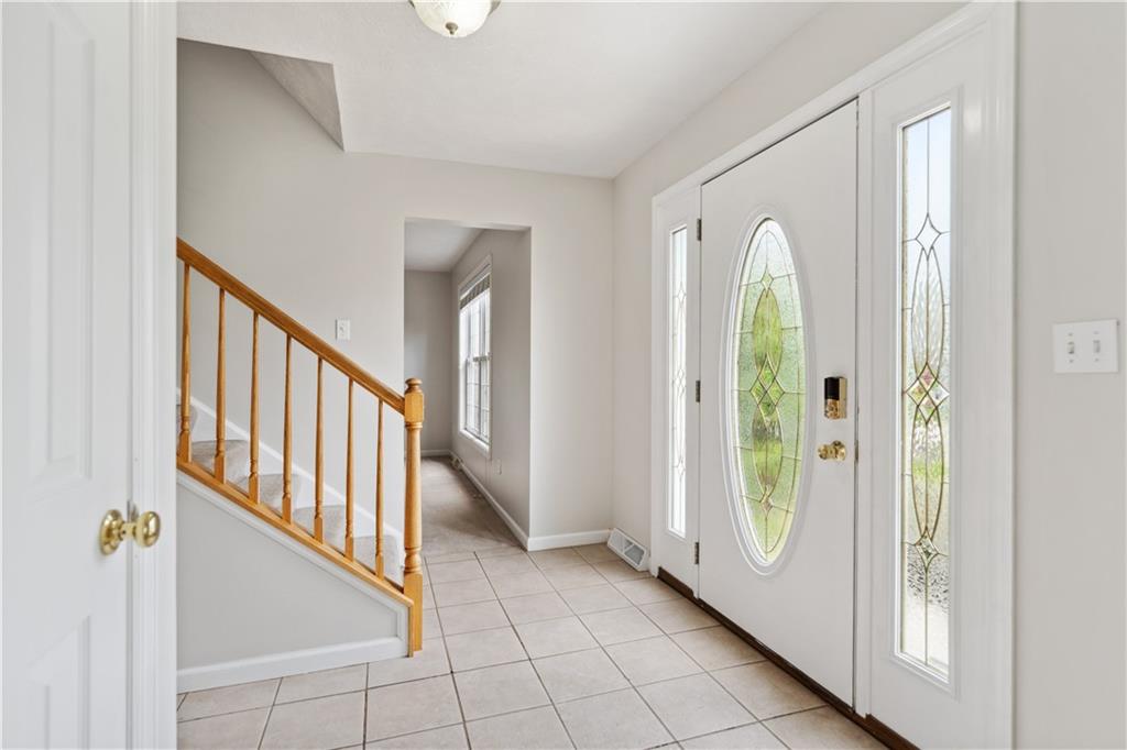 122 Walnut Circle Elizabeth, PA 15037 - Photo 4 of 50 a view of a hallway with entryway and stairs