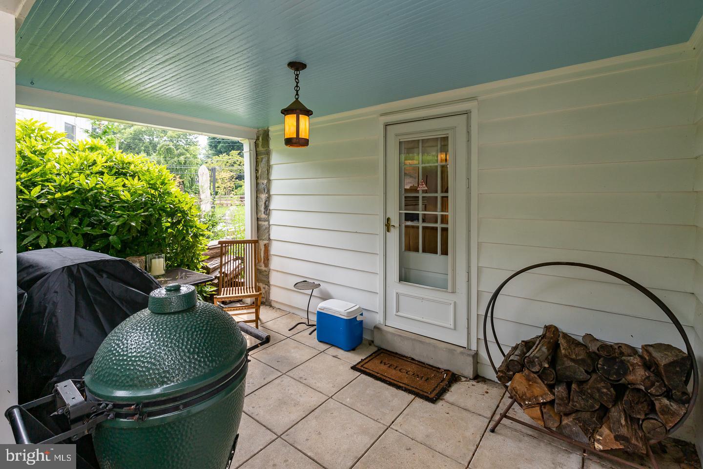 705 Clarendon Road Narberth, PA 19072 - Photo 19 of 34 Back covered patio off the living rm