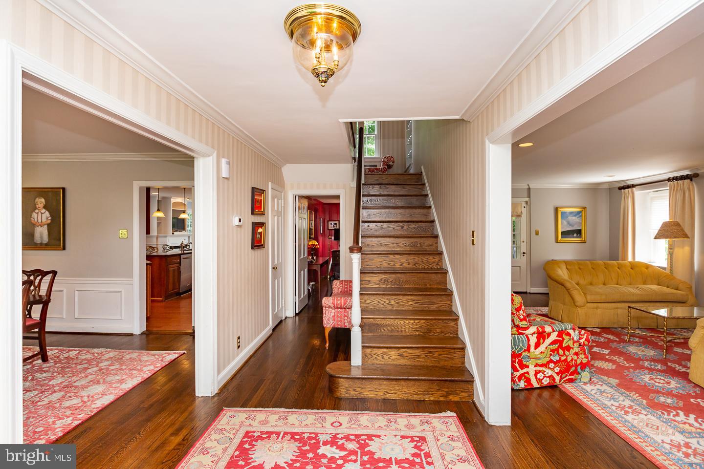 705 Clarendon Road Narberth, PA 19072 - Photo 2 of 34 Center Hall