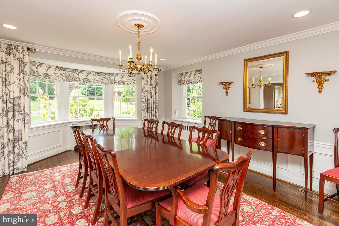 705 Clarendon Road Narberth, PA 19072 - Photo 5 of 34 Dining rm