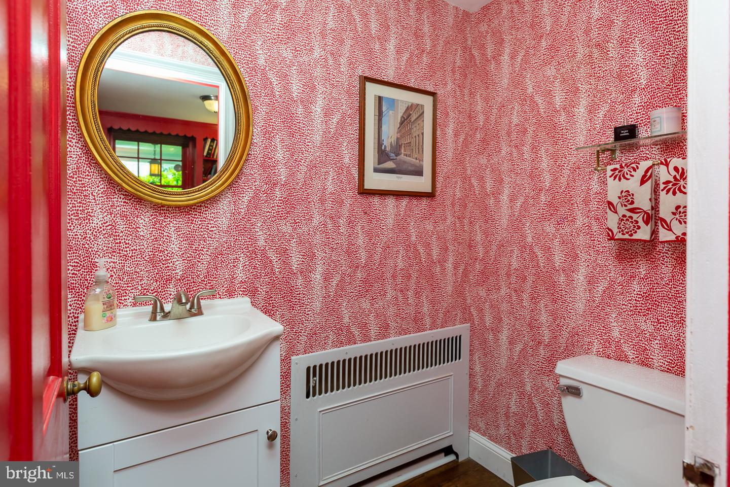 705 Clarendon Road Narberth, PA 19072 - Photo 7 of 34 1st fl half bath