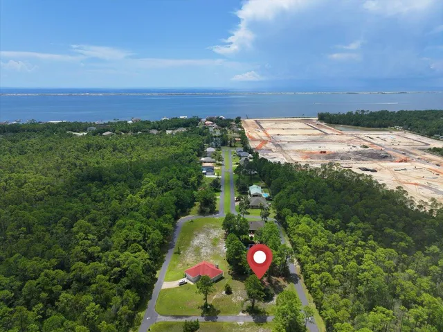 a view of a and yard