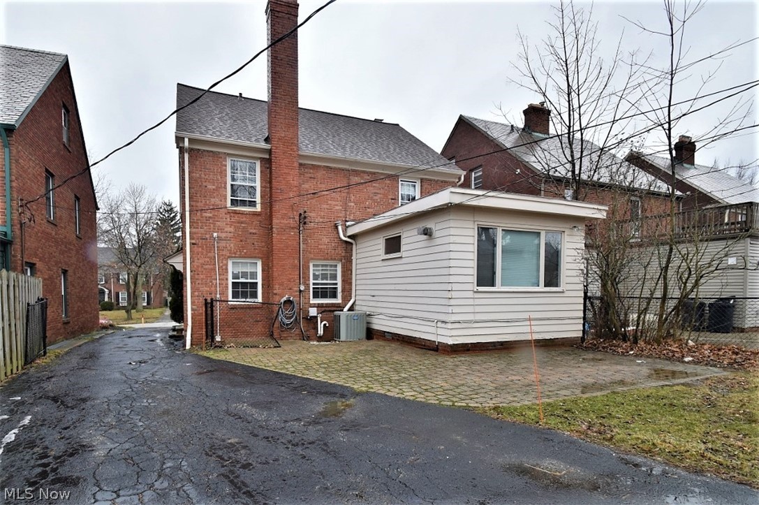2487 Fenwick Road Cleveland, OH 44118 - Photo 16 of 16 Rear view of house with patio