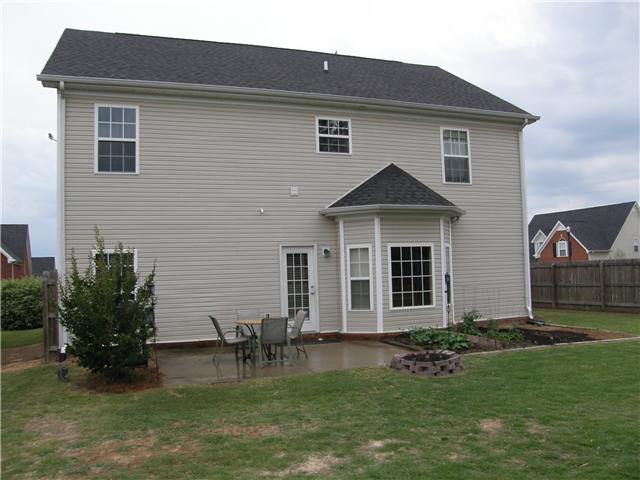 2038 Fiona Way Spring Hill, TN 37174 - Photo 17 of 20 Back view of the home. The owner currently has a great garden going.