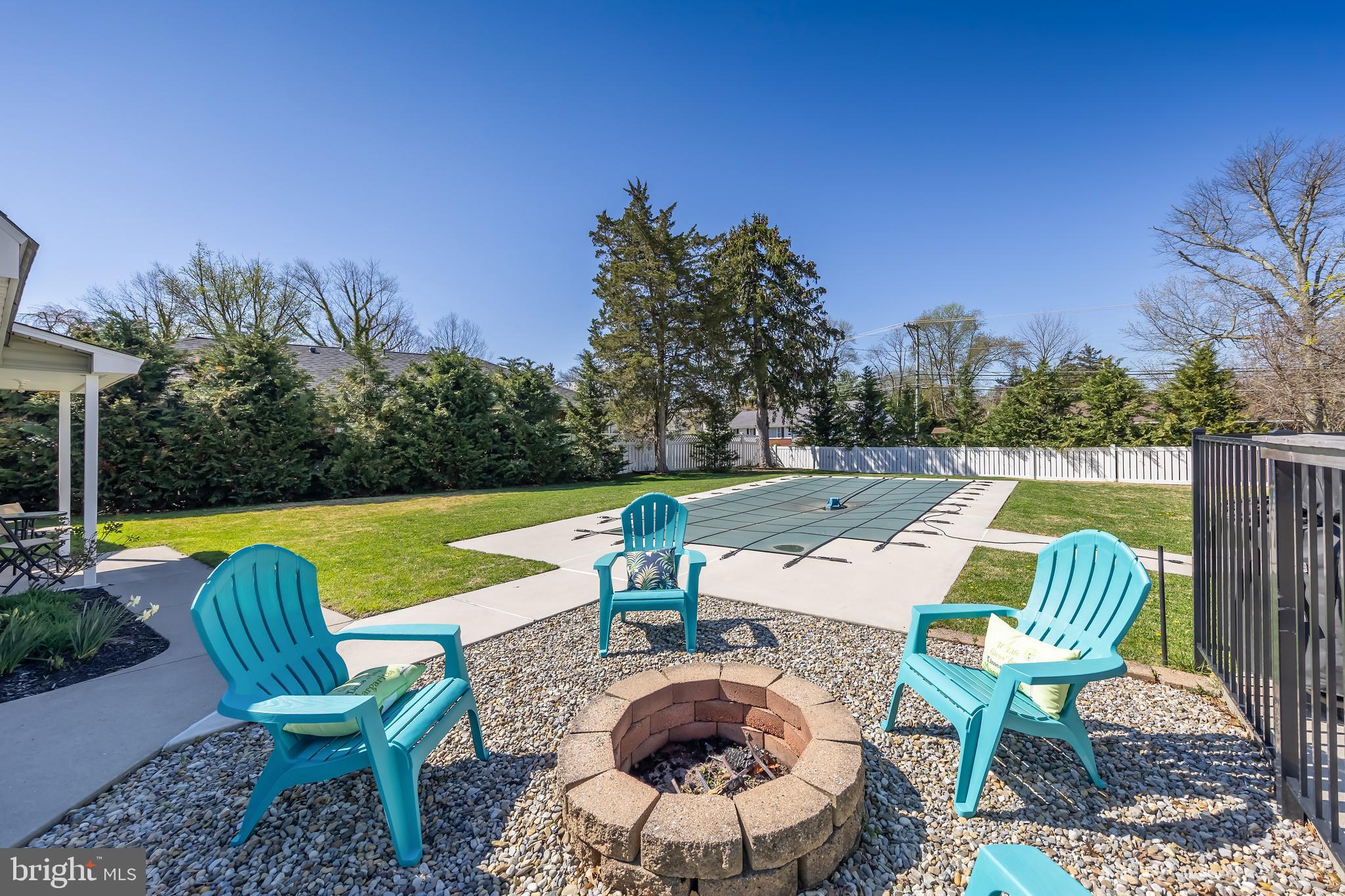 303 Main Street Mantua, NJ 08051 - Photo 28 of 48 a view of a chairs and table in the patio