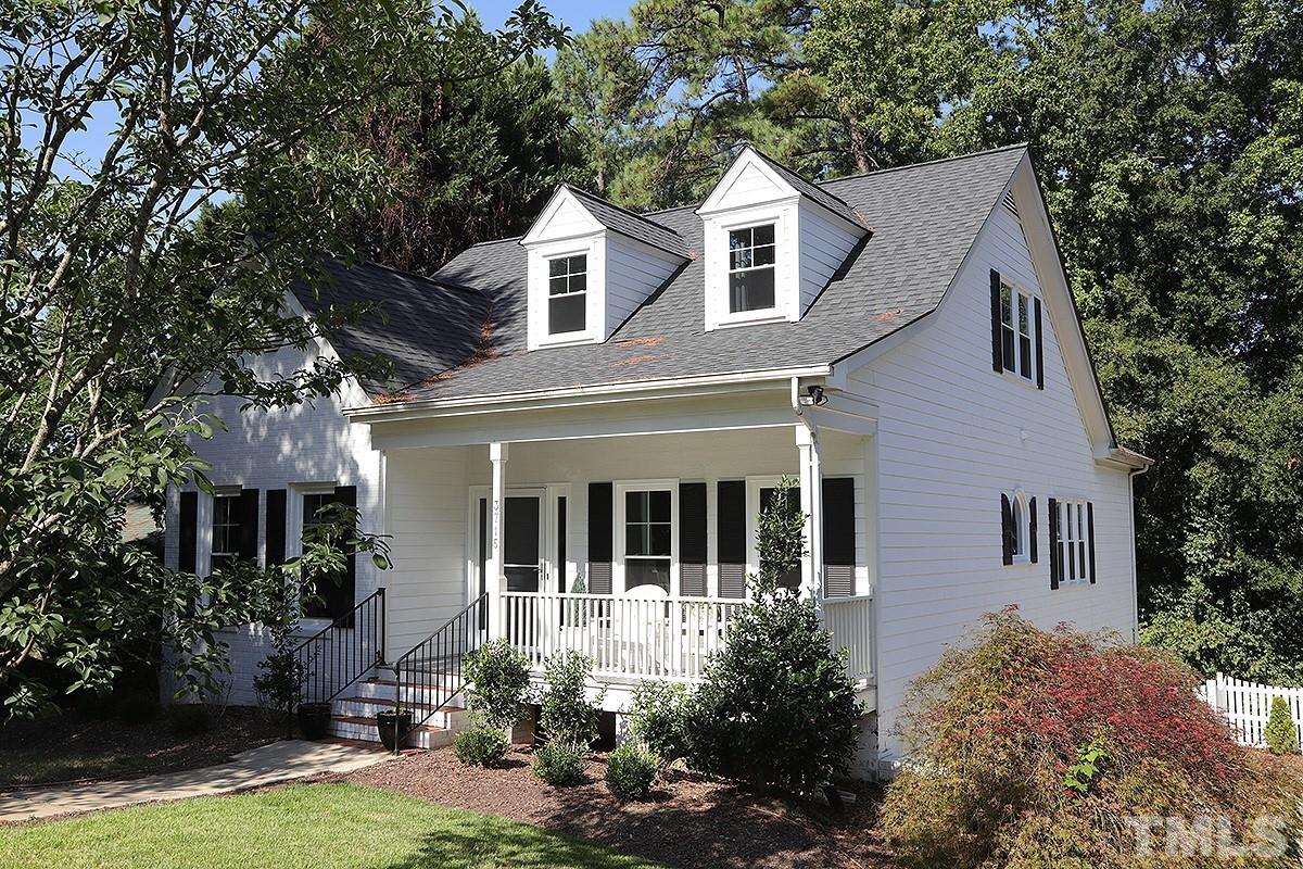 3715 Bellevue Road Raleigh, NC 27609 - Photo 1 of 15 front view of a house with a yard