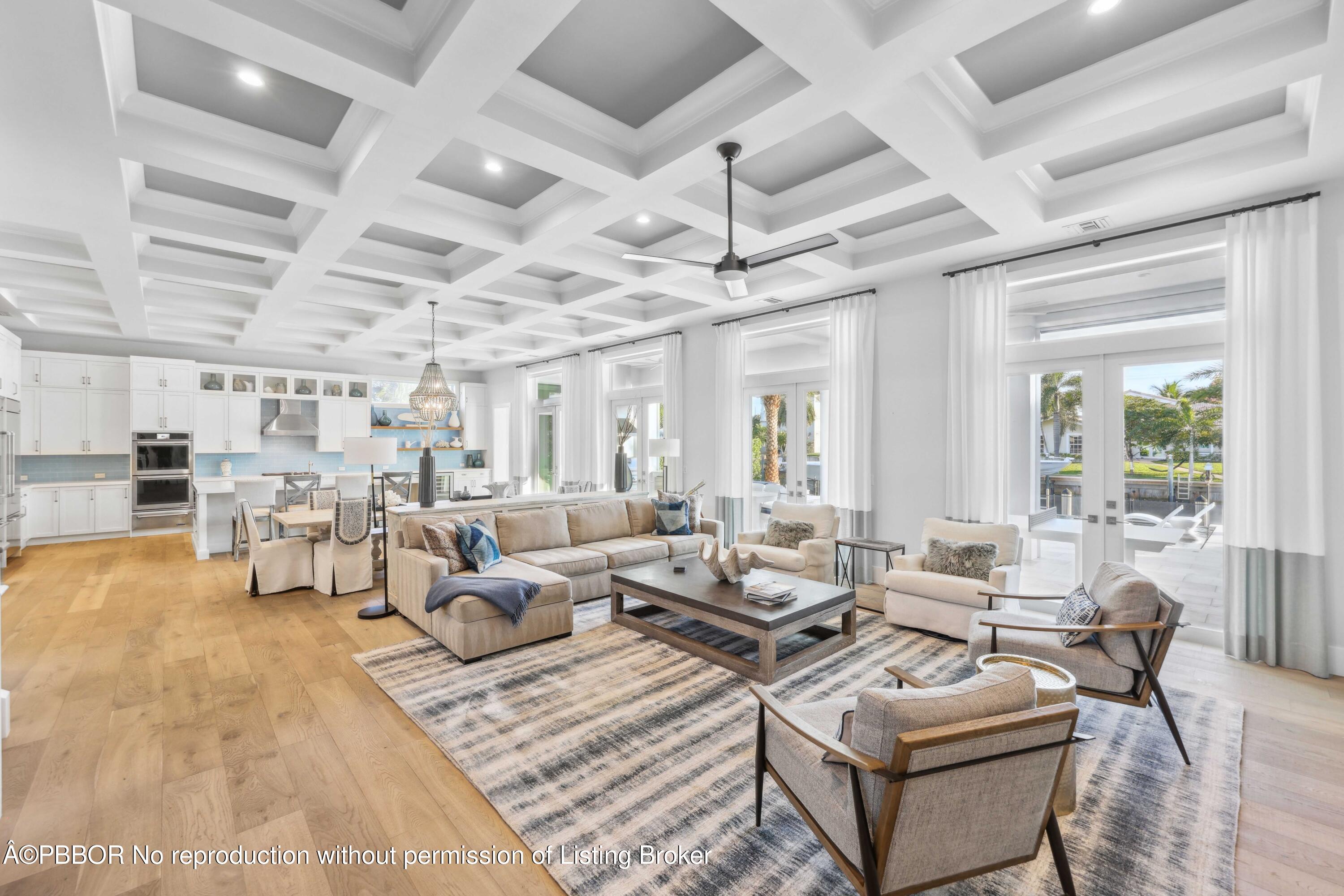 624 Pilot Road North Palm Beach, FL 33408 - Photo 4 of 53 Living Dining Kitchen