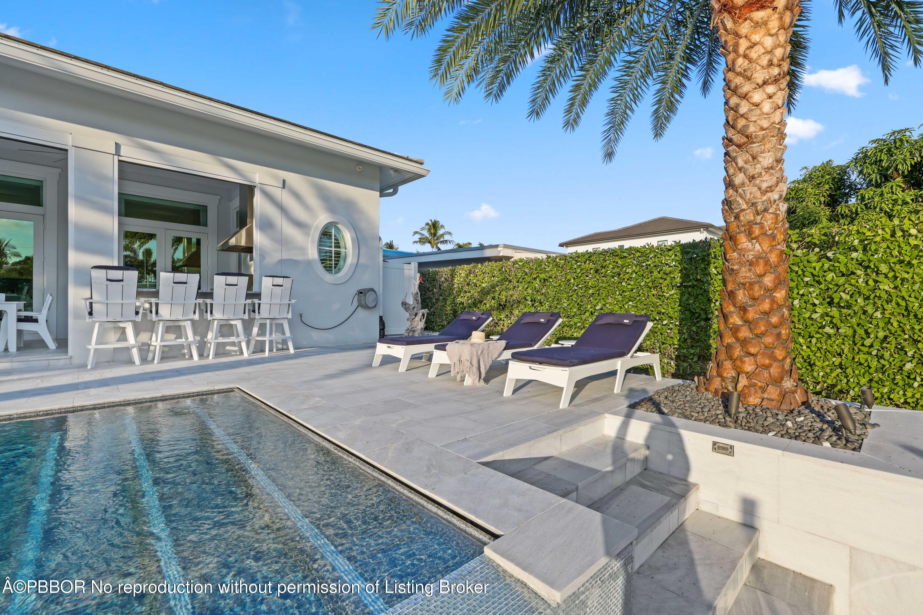 624 Pilot Road North Palm Beach, FL 33408 - Photo 46 of 53 Pool Summer Kitchen