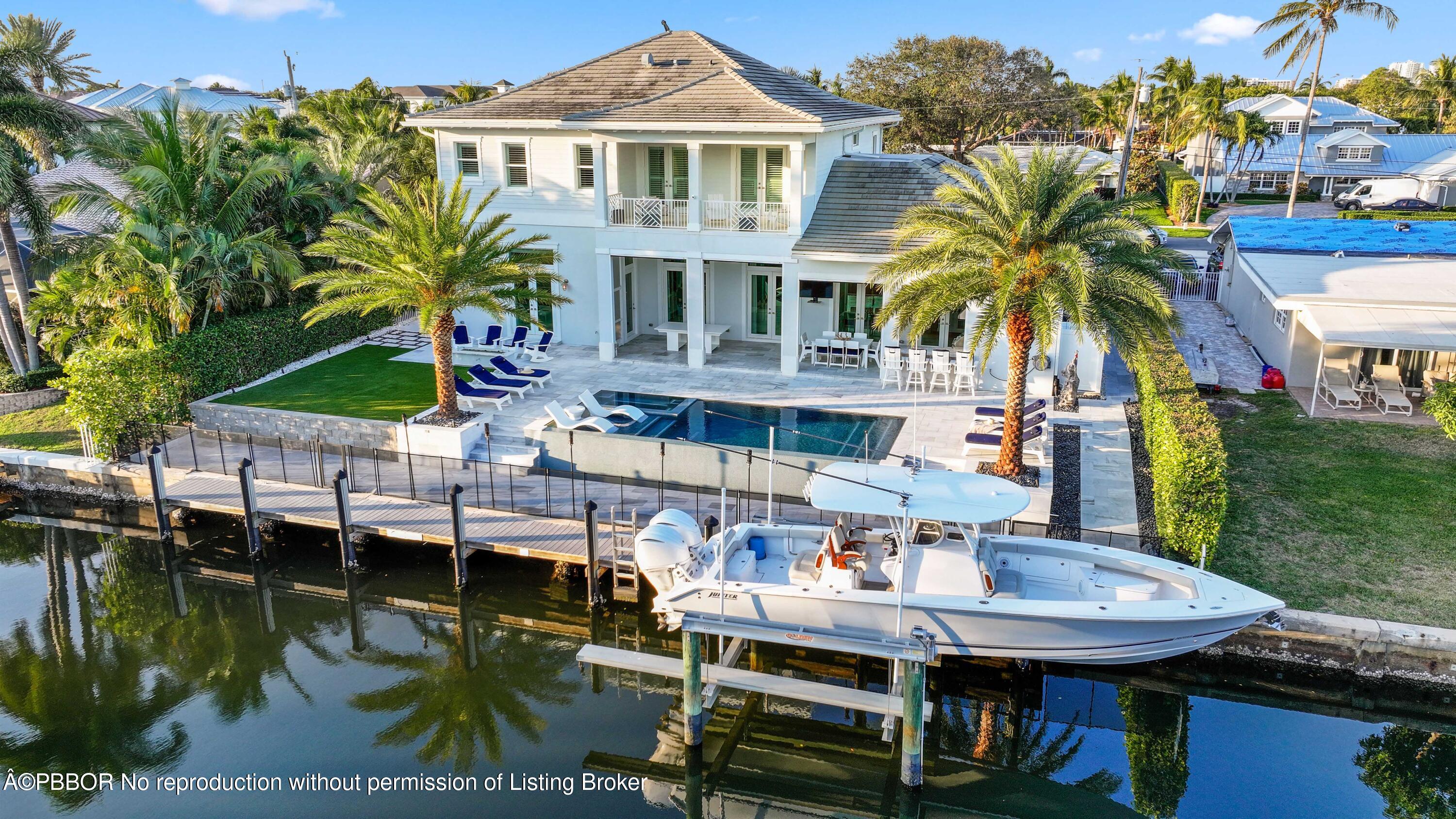 624 Pilot Road North Palm Beach, FL 33408 - Photo 48 of 53 Aerial Exterior Back