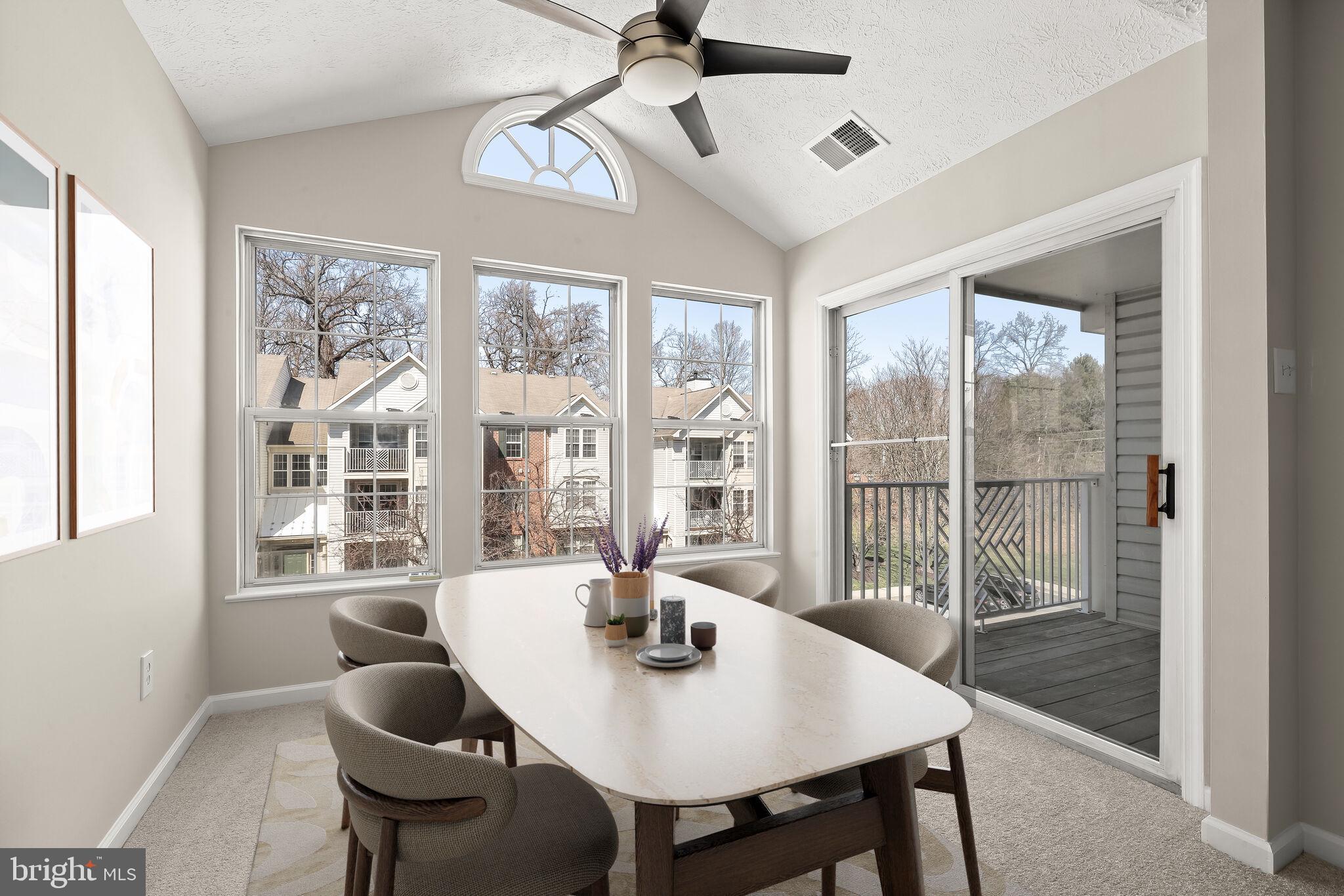 7905 Valley Manor Road, Unit 304 Owings Mills, MD 21117 - Photo 4 of 28 Dining Room Staged Using Virtual Tools