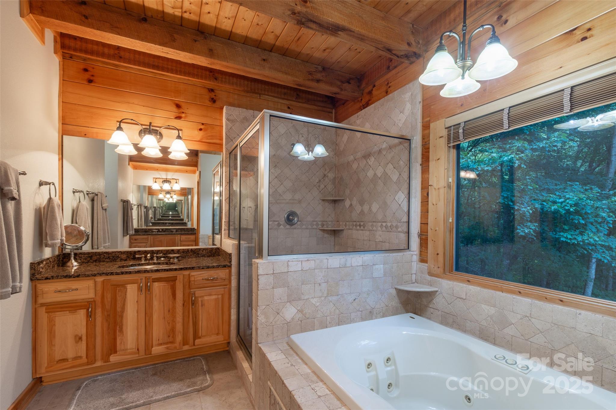 776 Still Branch Road Sylva, NC 28779 - Photo 22 of 43 a bathroom with a bathtub and a shower