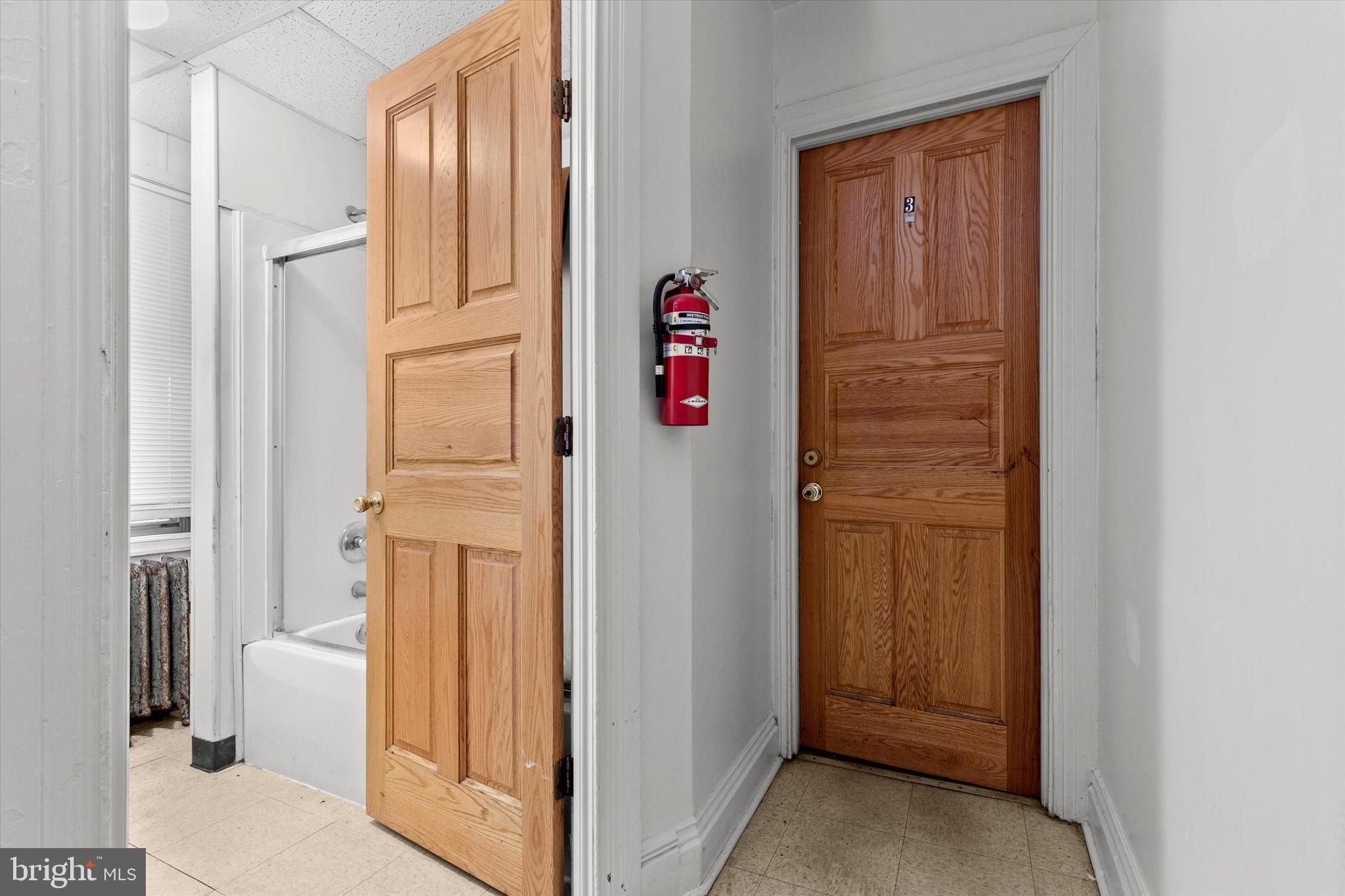 23 South West Street York, PA 17401 - Photo 12 of 39 a view of hallway with washer and dryer