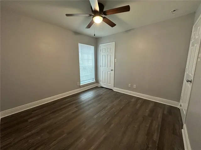 wooden floor in an empty room