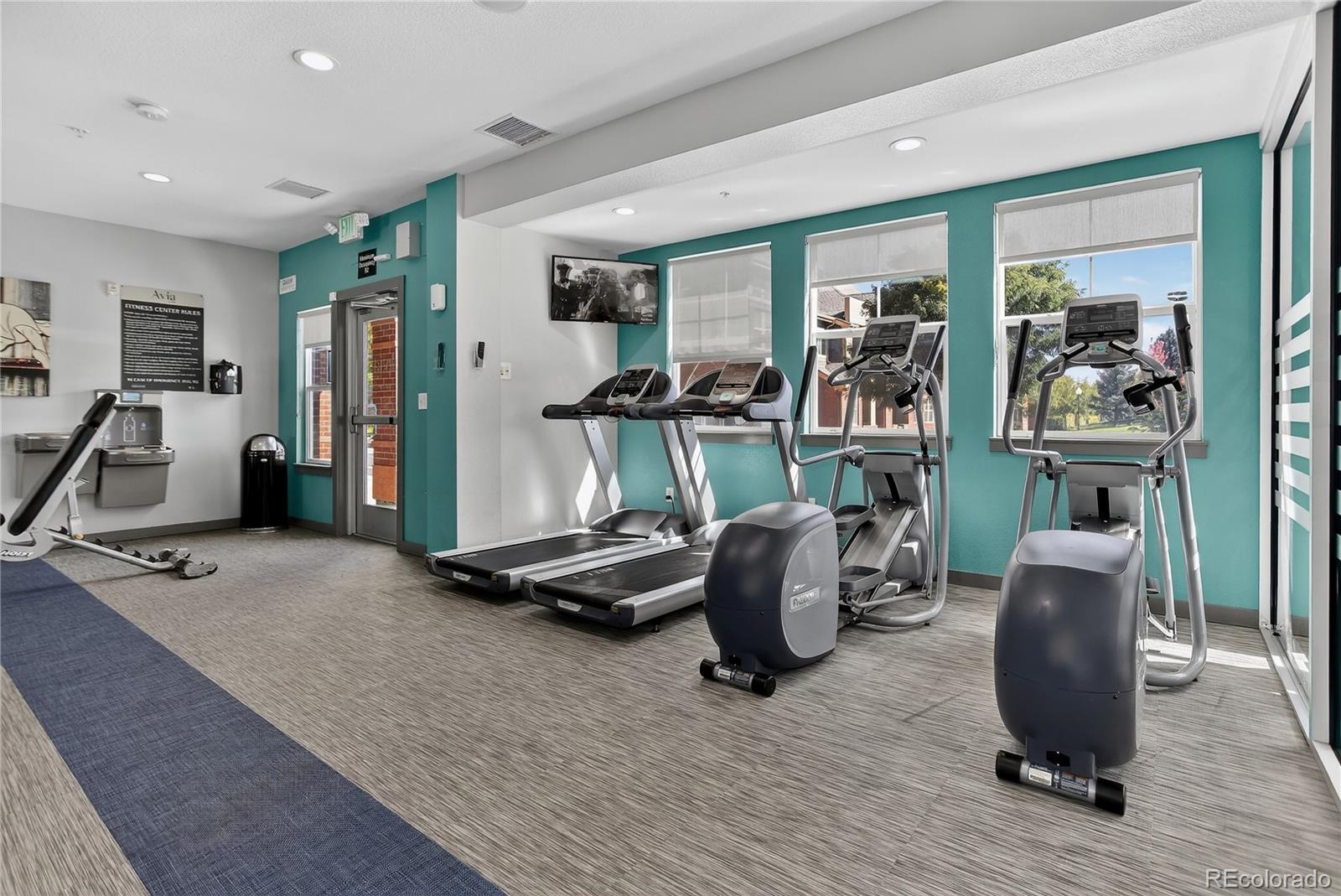 9633 East 5th Avenue, Unit 10208 Denver, CO 80230 - Photo 15 of 47 a view of a room with gym equipment