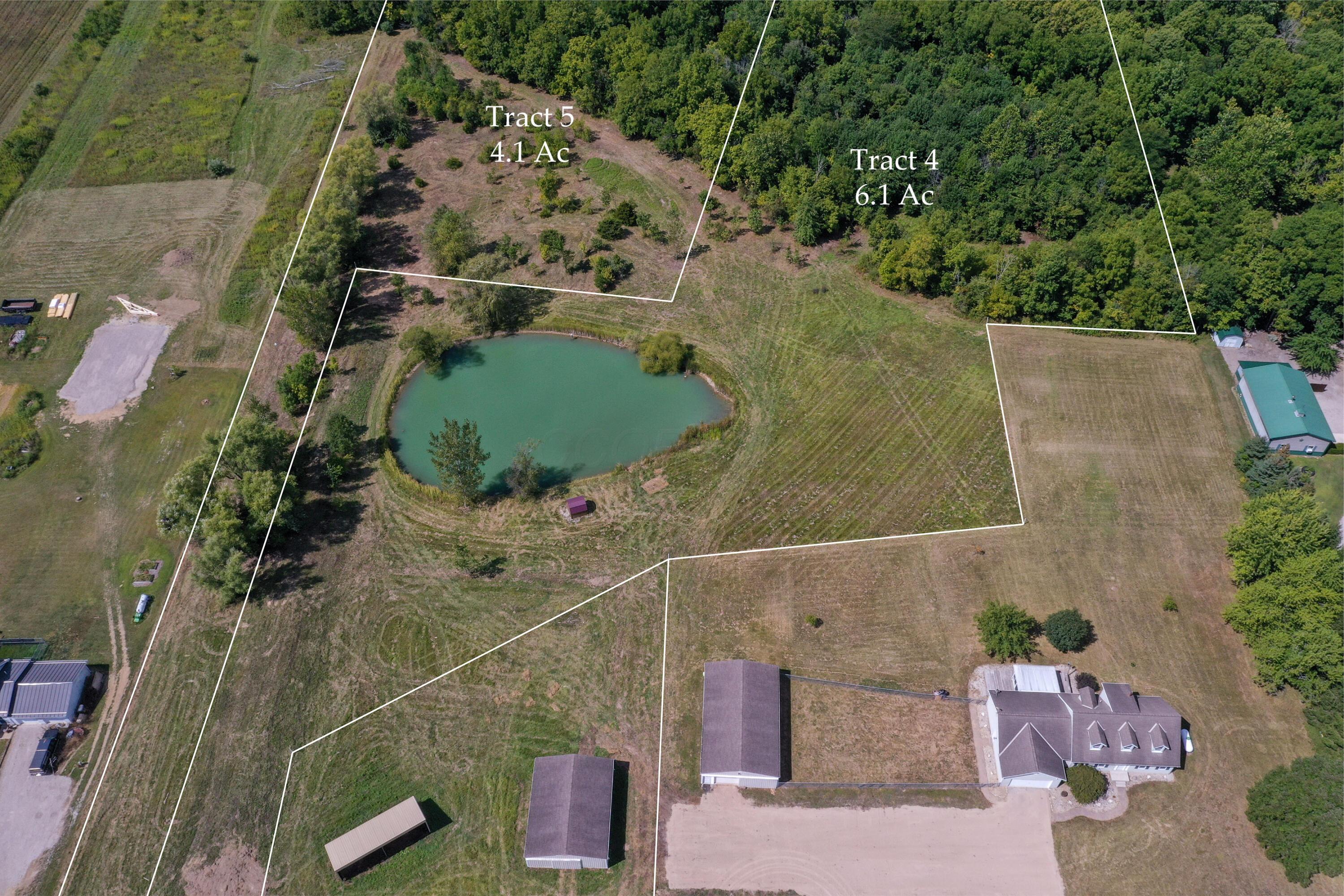 0 Winnemac Road, Unit TRACT 4 Richwood, OH 43344 - Photo 3 of 5 Drone lots 4 & 5 labeled