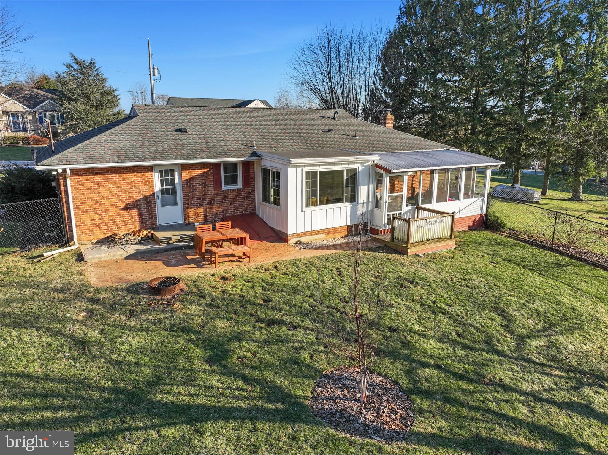 362 Sechrist Flat Road Felton, PA 17322 - Photo 10 of 25 paver patio, fire pit and screened patio
