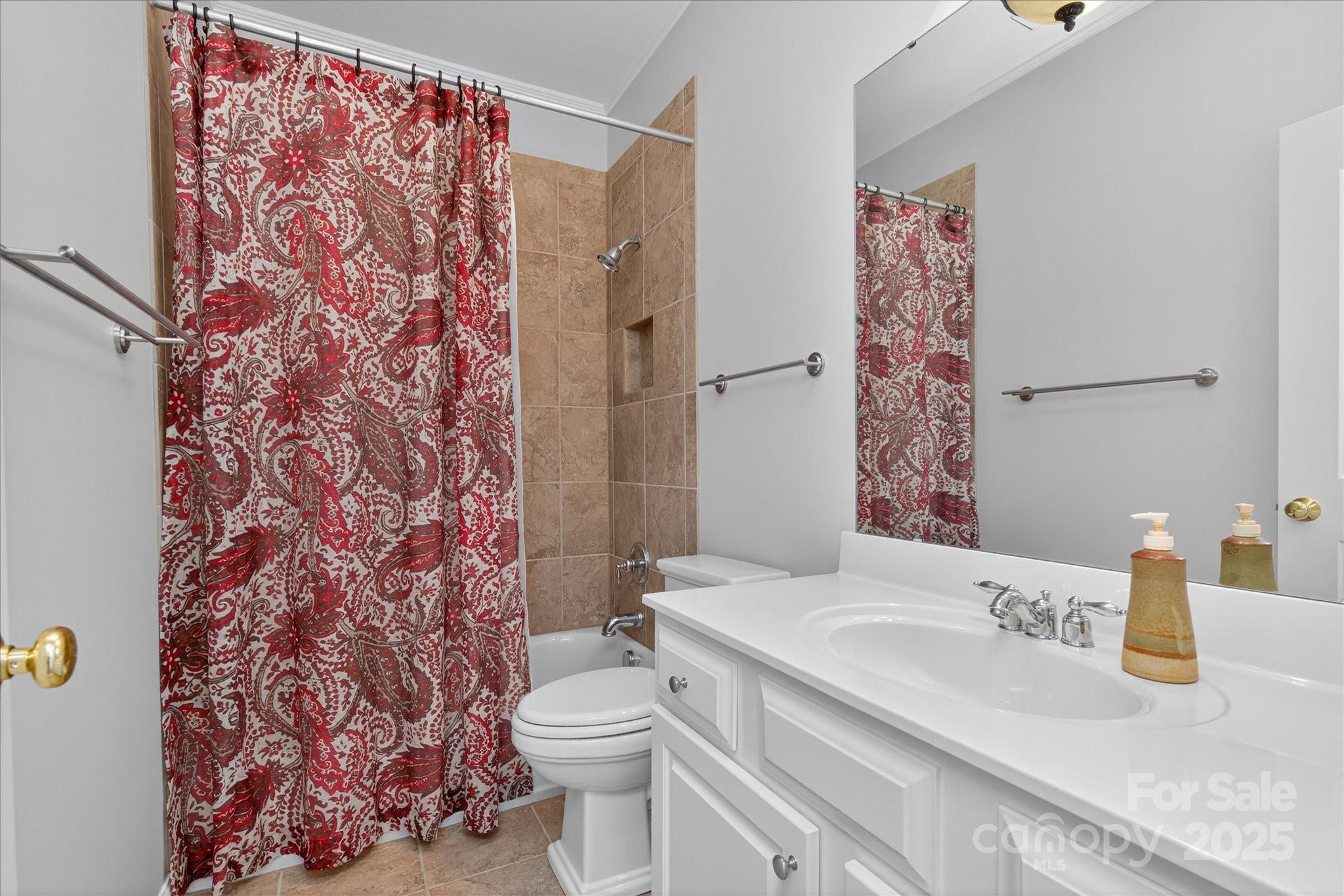 11756 Easthampton Circle Charlotte, NC 28277 - Photo 22 of 35 a bathroom with a sink toilet and shower