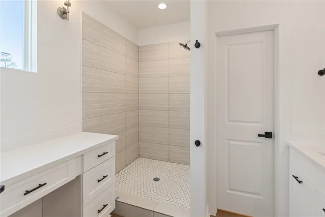 a view of white cabinet