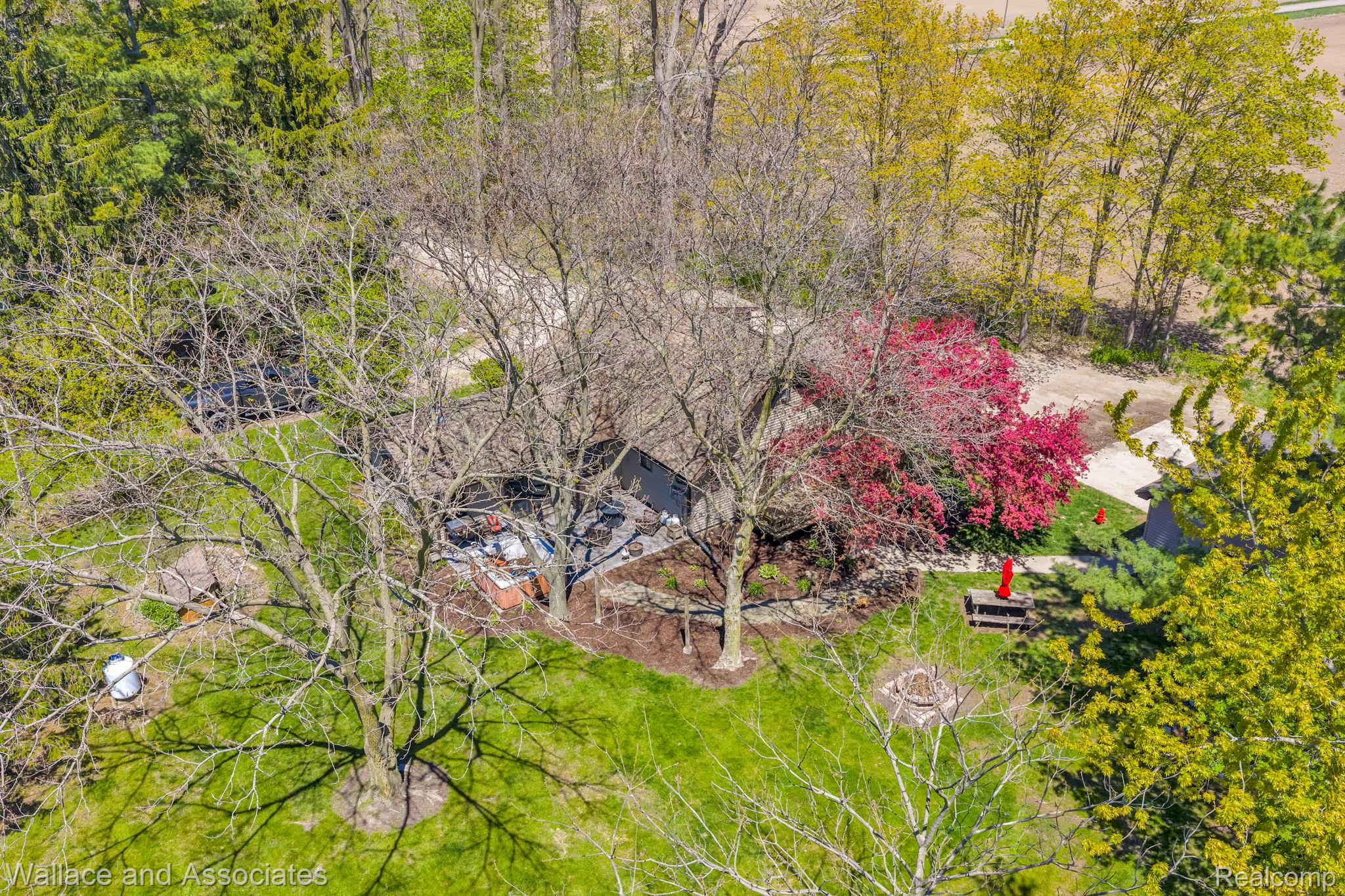 6616 Wellman Line Road Croswell, MI 48422 - Photo 42 of 47 Drone / aerial view