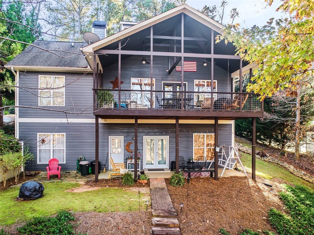 211 Rock Creek Road Anderson, SC 29625 - Photo 42 of 49 Rear View of Home