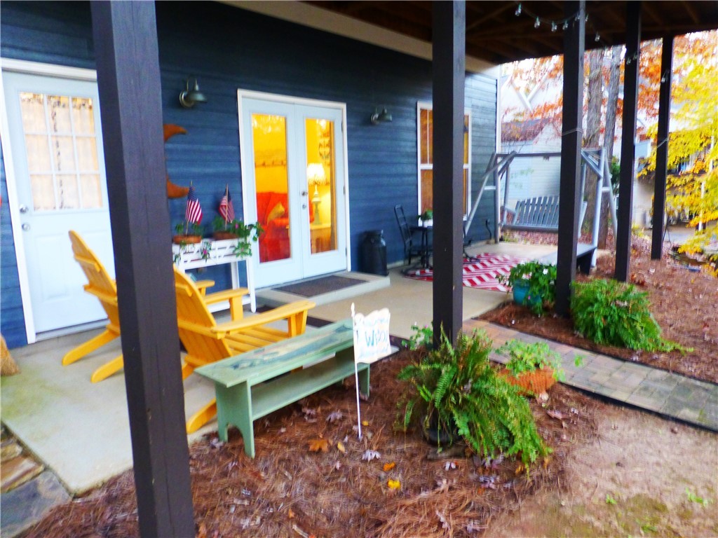 211 Rock Creek Road Anderson, SC 29625 - Photo 43 of 49 Lower Level Terrace off Rec Room