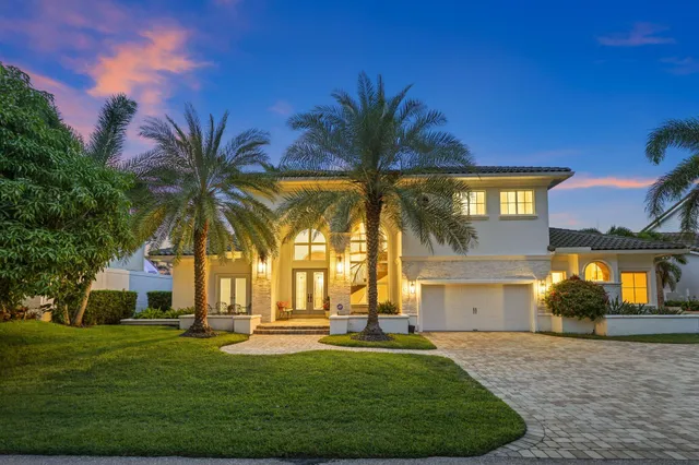 a view of a house with a swimming pool