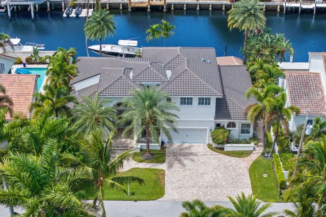 an outdoor space with furniture