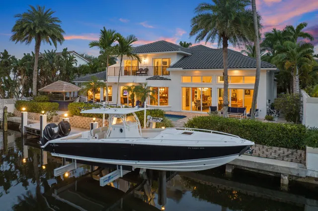 a view of a house with a swimming pool