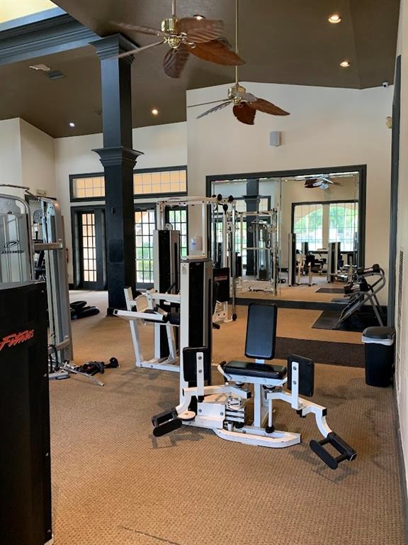 2565 Centergate Drive, Unit 204 Miramar, FL 33025 - Photo 21 of 30 a room with gym equipment and a large window