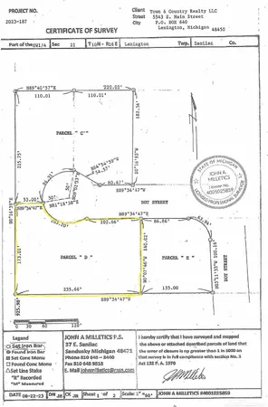 $44,900 | Parcel D Dot Street, Croswell, MI 48422