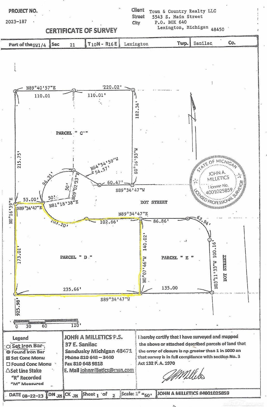 Parcel D Dot Street Croswell, MI 48422 - Photo 1 of 3