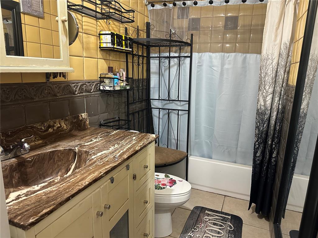 212 Ballard Road Avon Park, FL 33825 - Photo 19 of 22 a bathroom with a sink a toilet a mirror and shower