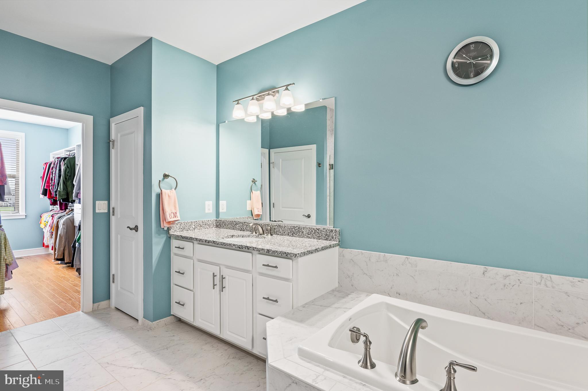 42791 Macbeth Terrace Ashburn, VA 20148 - Photo 32 of 63 a bathroom with a tub sink and mirror