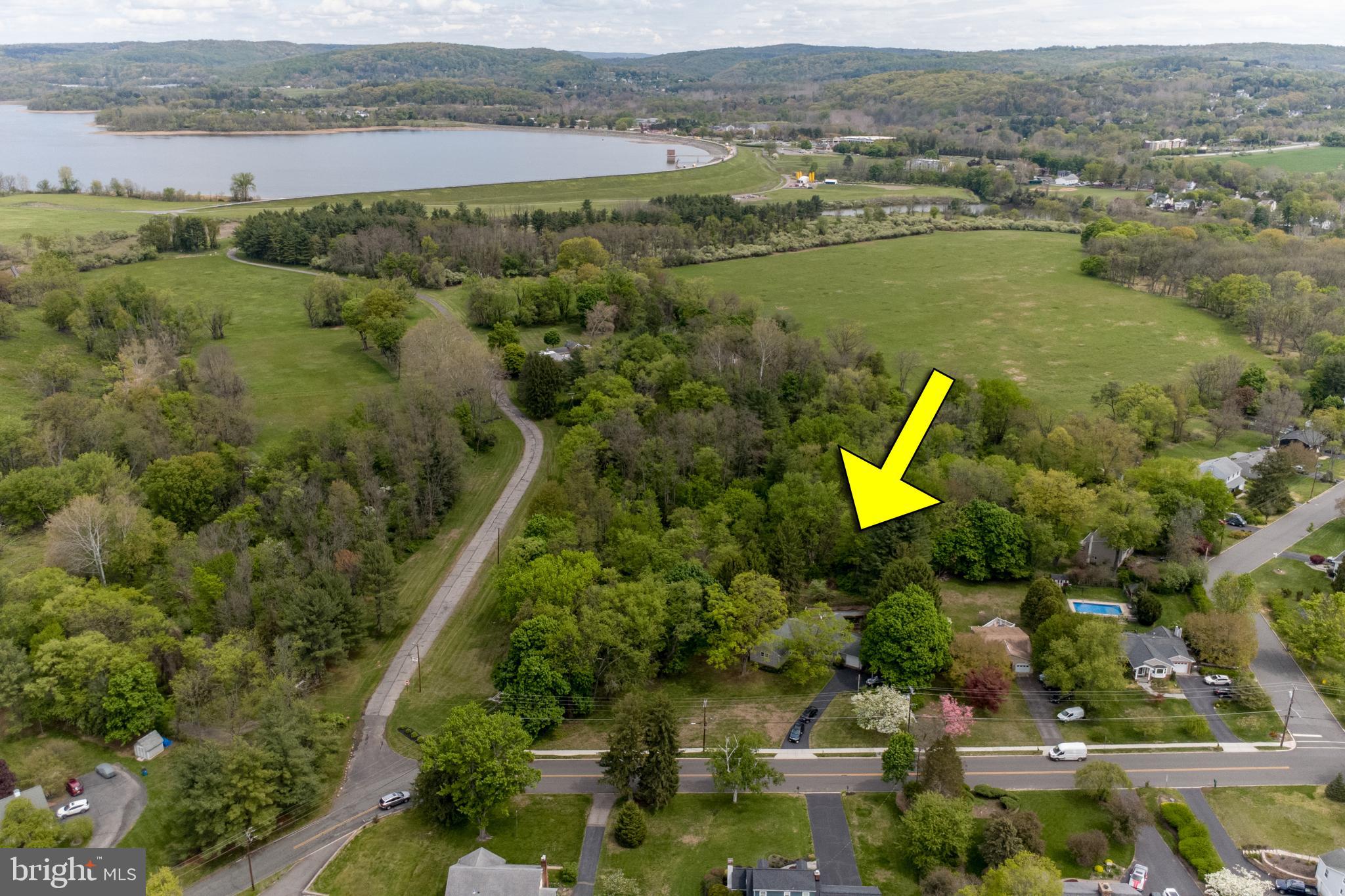 40 Union Road Clinton, NJ 08809 - Photo 37 of 41 Aerial view - front of property & Spruce Run
