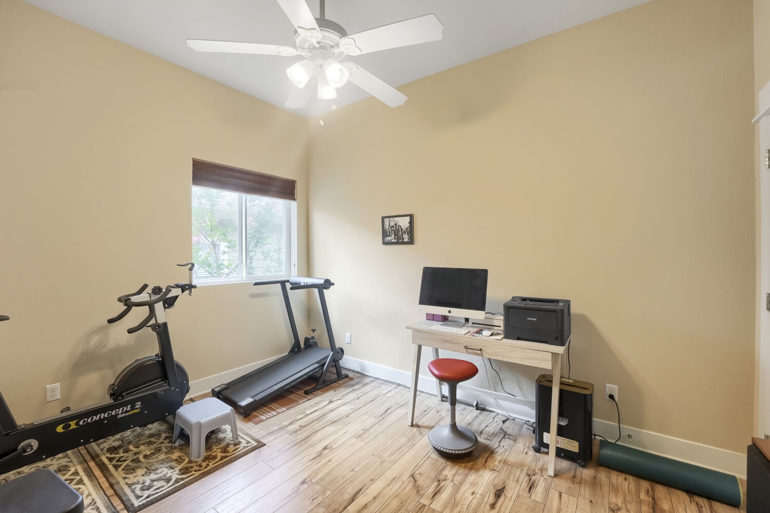 805 Waterfall Way Austin, TX 78753 - Photo 18 of 29 Middle Bedroom being used as a Workout Room