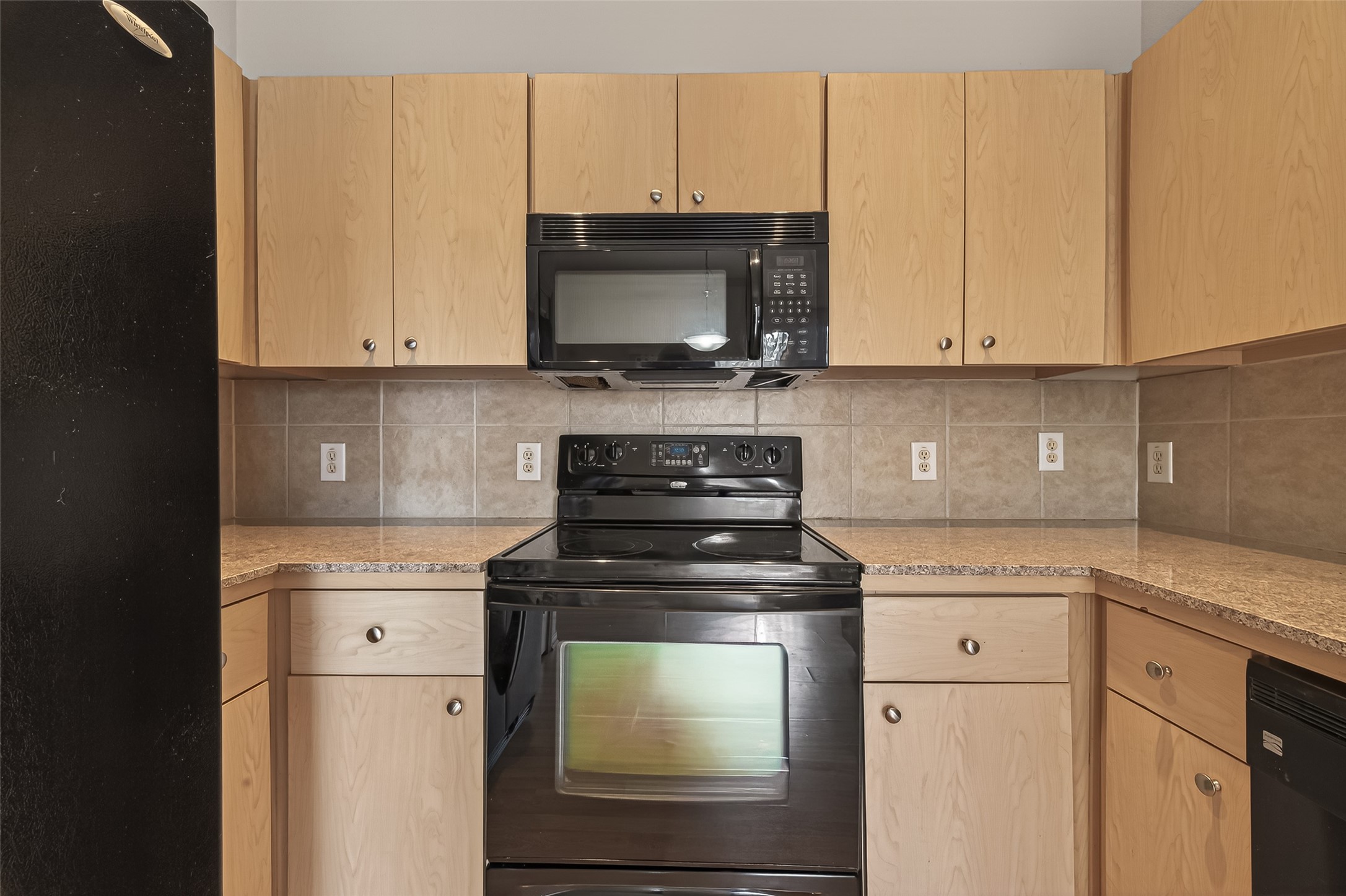 1441 East Street, Unit 308 Houston, TX 77007 - Photo 24 of 42 Electric oven and cooktop, plus plenty of cabinets above and below!