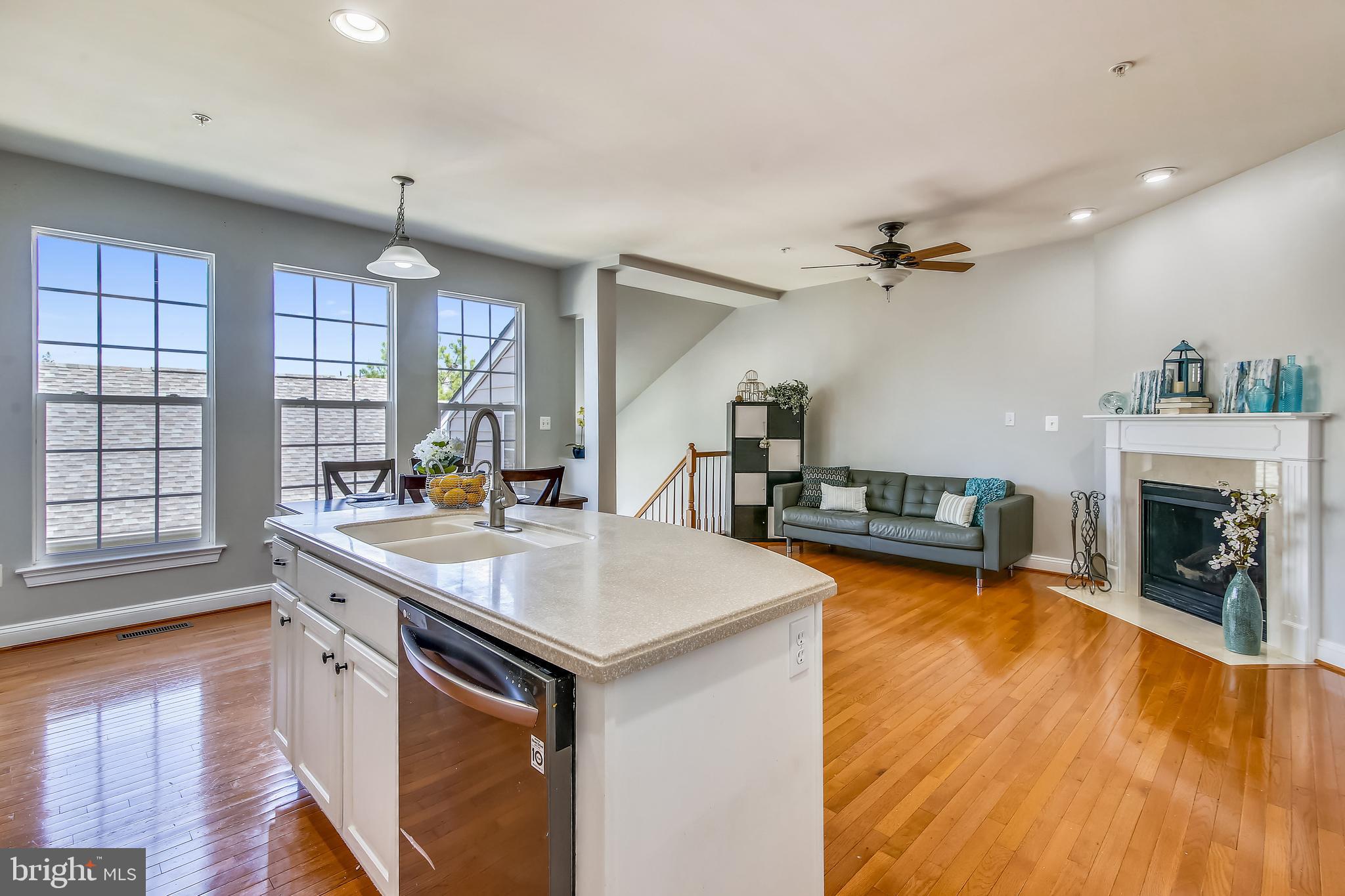 23027 Birch Mead Road Clarksburg, MD 20871 - Photo 20 of 71 View from the Kitchen into the Sitting Area