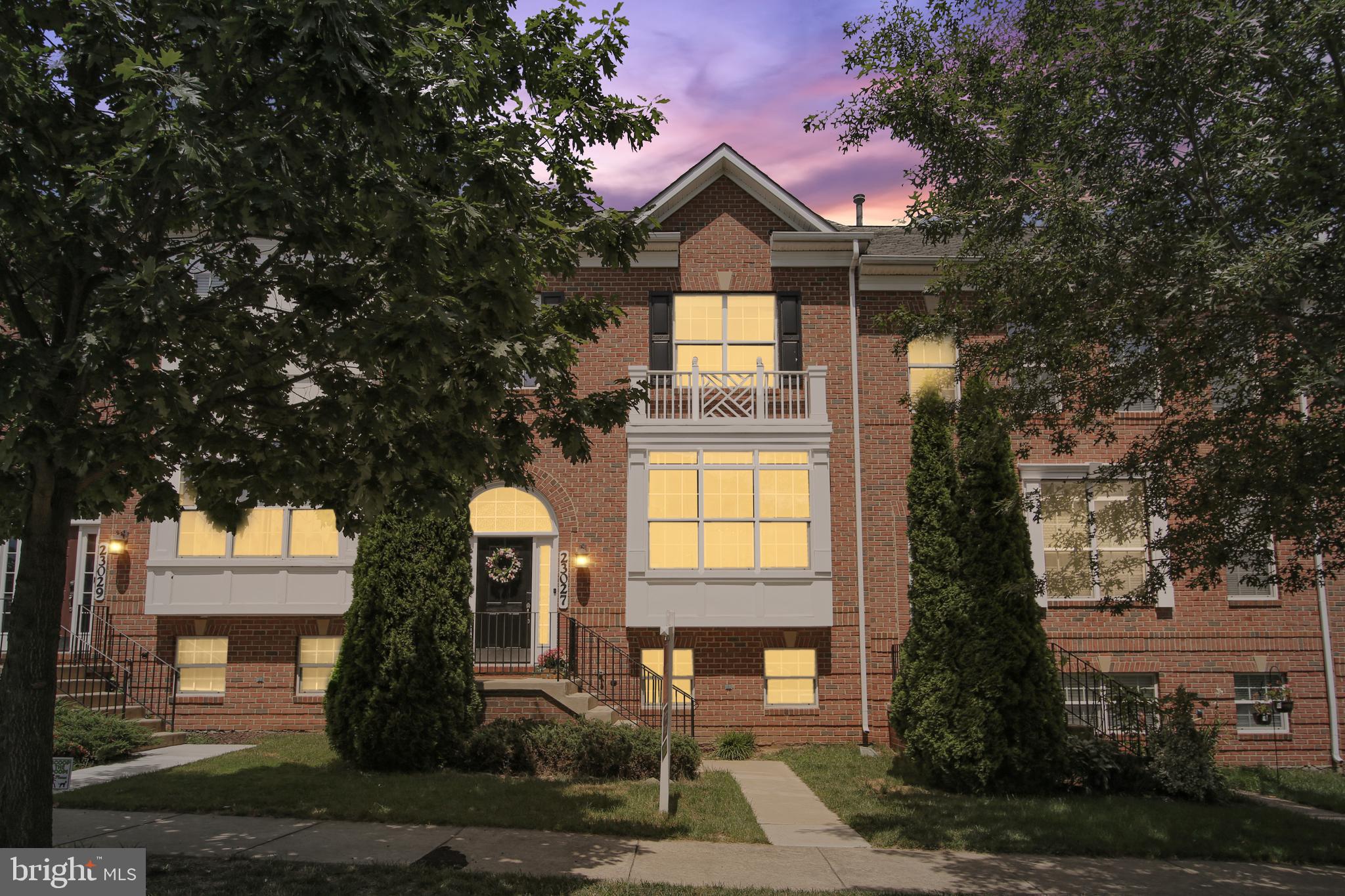 23027 Birch Mead Road Clarksburg, MD 20871 - Photo 57 of 71 Twilight view of Front Exterior
