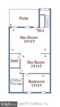 23027 Birch Mead Road Clarksburg, MD 20871 - Photo 69 of 71 Basement Level Floorplan