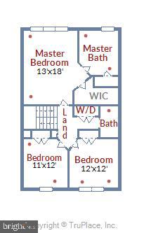 23027 Birch Mead Road Clarksburg, MD 20871 - Photo 71 of 71 Upper Level Floorplan