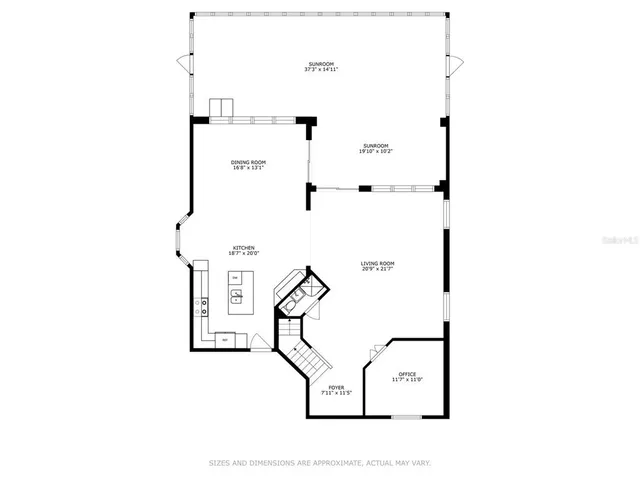 a picture of floor plan
