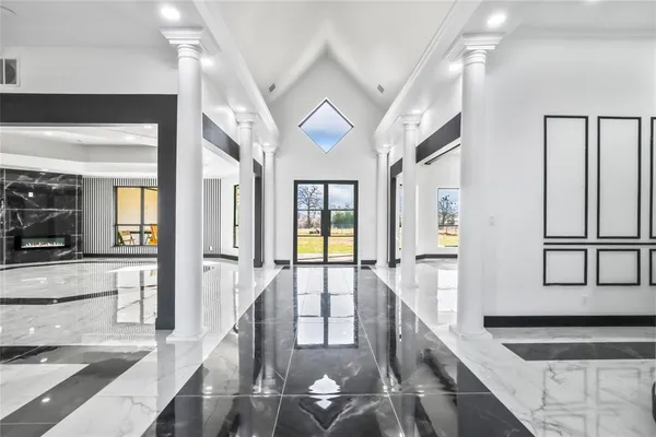 a view of an entryway