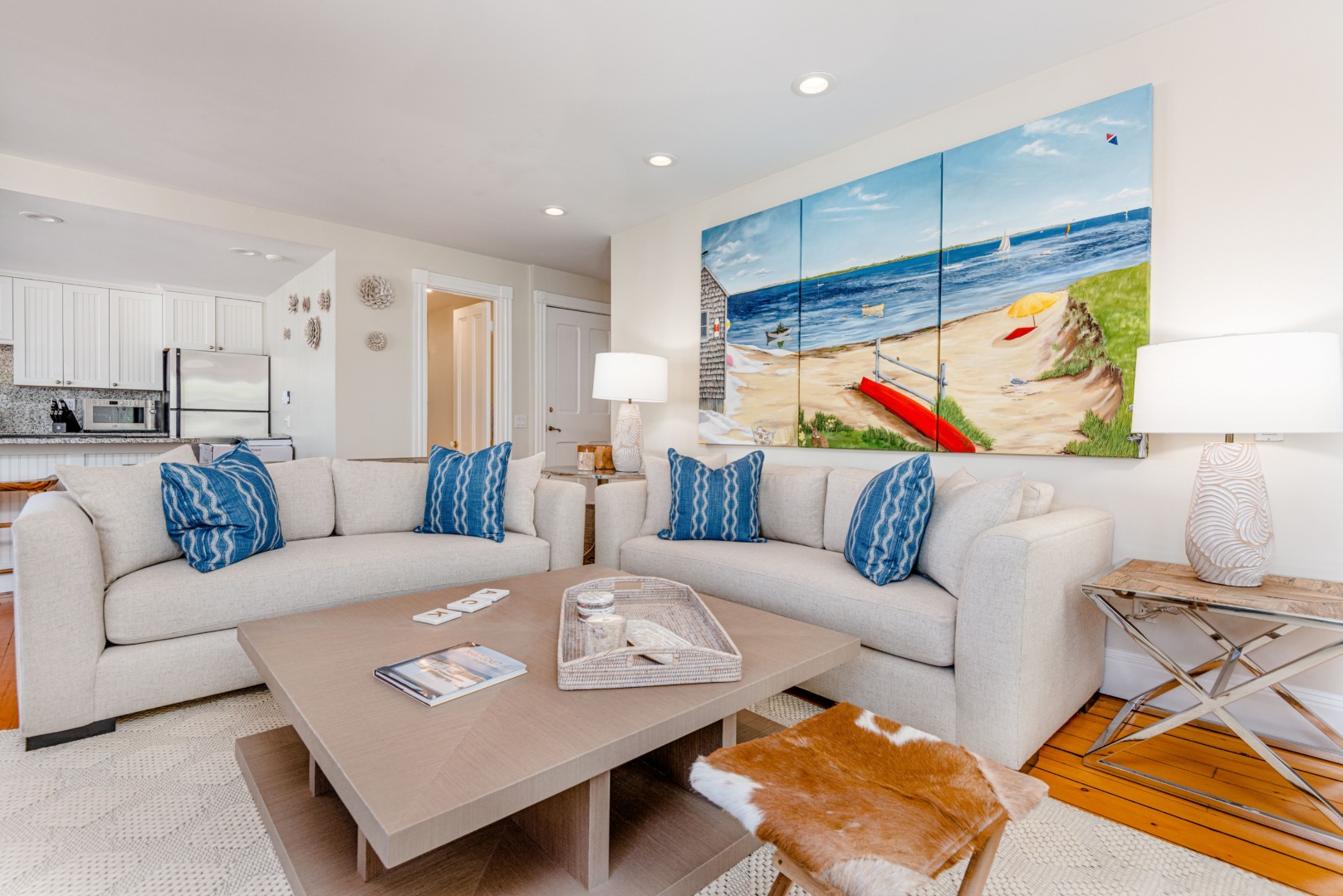 8 D Cliff Road, Unit 4D Nantucket, MA 02554 - Photo 6 of 18 a living room with furniture and a rug