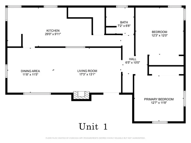 a picture of a floor plan