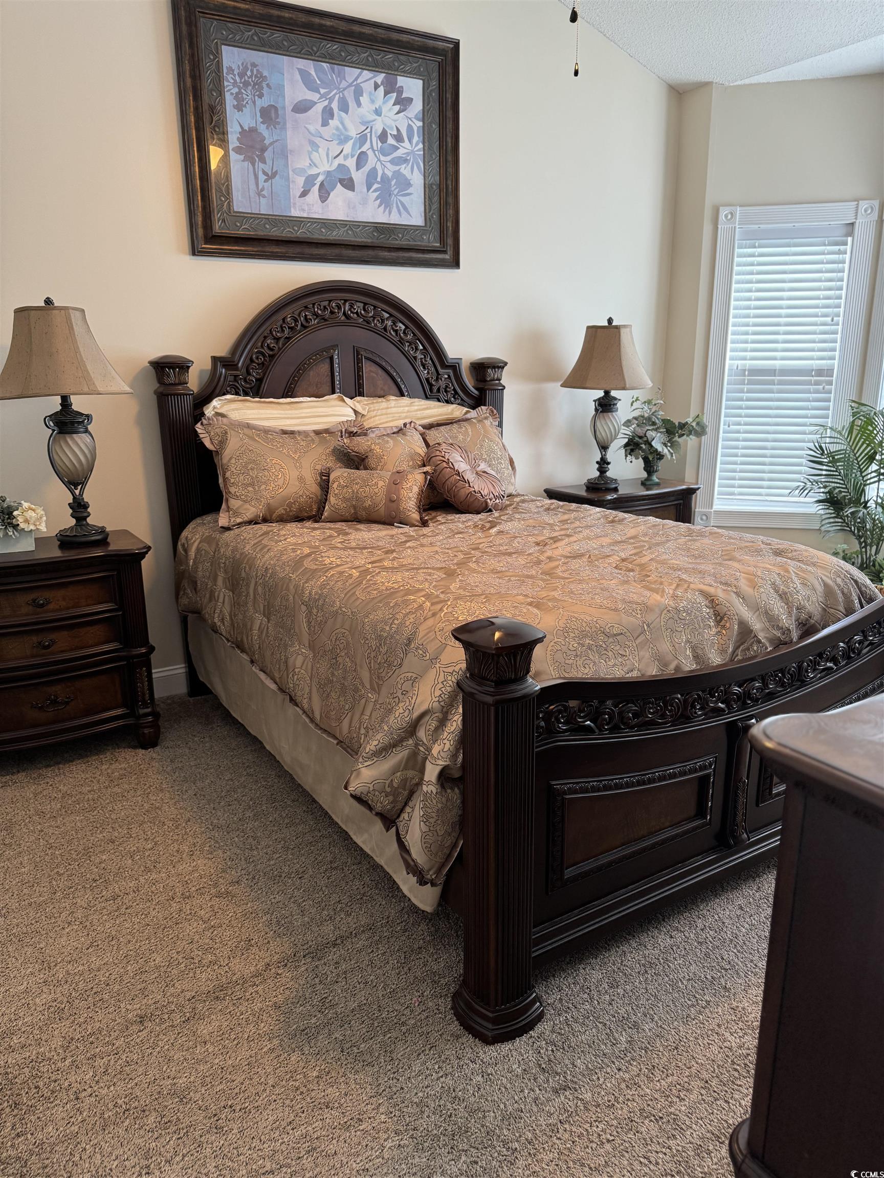 1538 Lanterns Rest Road, Unit 303 Myrtle Beach, SC 29579 - Photo 14 of 23 Carpeted bedroom featuring a textured ceiling