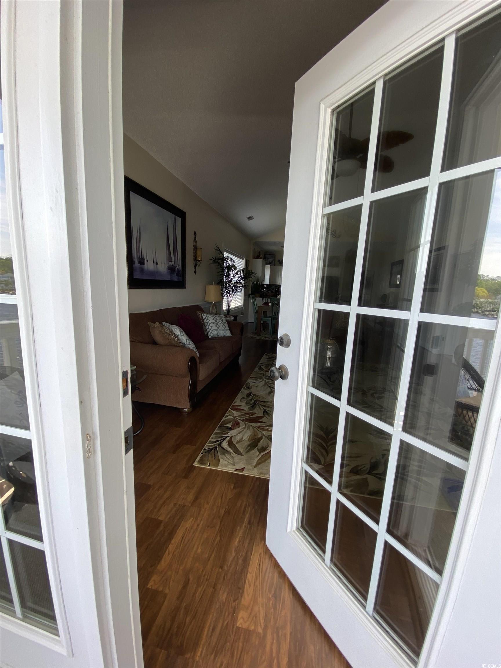 1538 Lanterns Rest Road, Unit 303 Myrtle Beach, SC 29579 - Photo 19 of 23 Hall with dark wood-type flooring