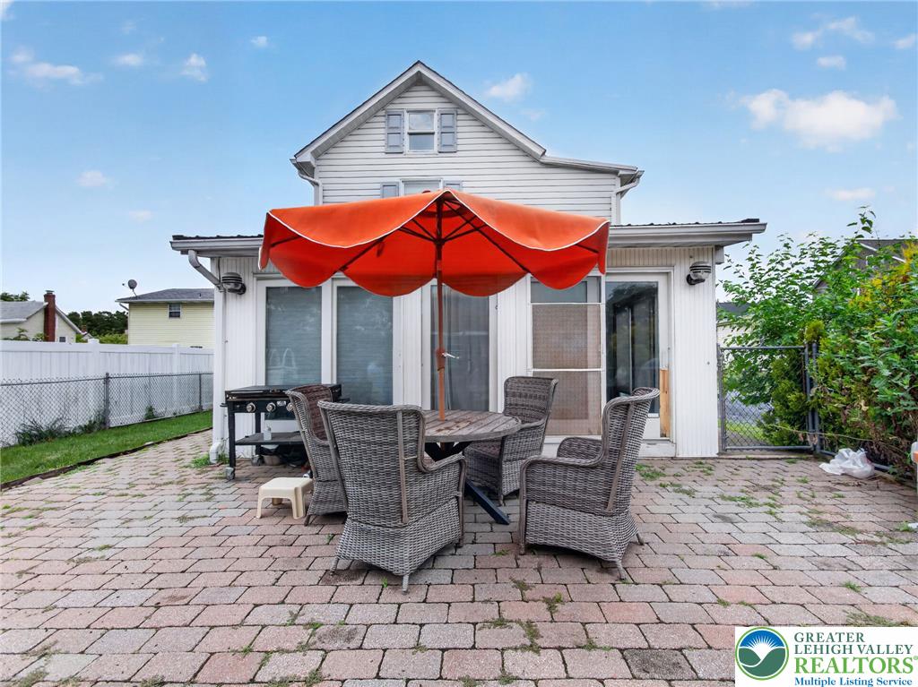 2628 Levans Road Coplay, PA 18037 - Photo 49 of 54 Enjoy outdoor gatherings on this paved patio, perfect for grilling and relaxation.
