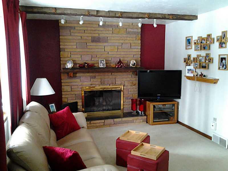 156 Cemetery Road Slippery Rock, PA 16057 - Photo 2 of 16 Living Room. Cozy gas fireplace